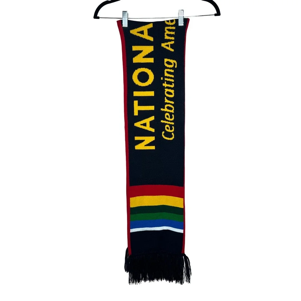 Pendleton Acrylic Blanket Scarf National‎ Parks Collection Striped Warm Soft